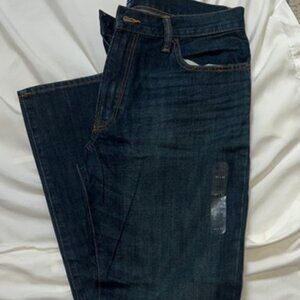 GAP Blue Straight Jeans Classic Indigo Wash
